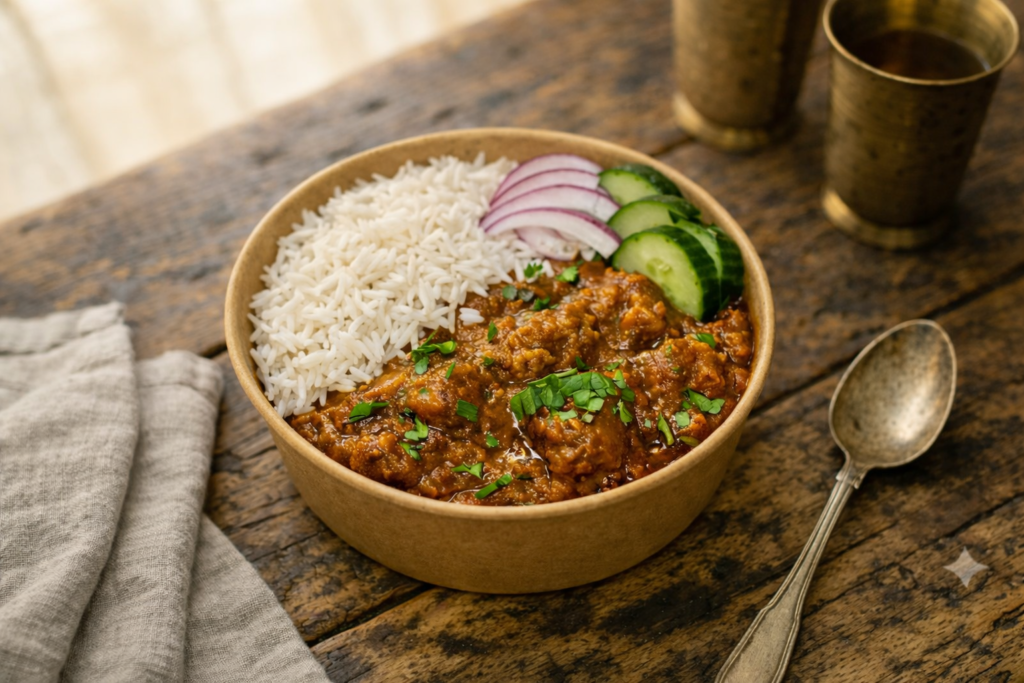 Chicken Curry Rice Bowl