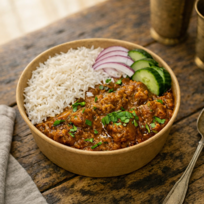 Chicken Curry Rice Bowl