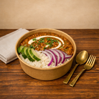 Dal Makhani Rice Bowl